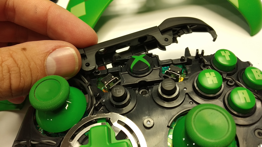 Levántate acantilado Serena Sustitución pulsador boton RB de mando Xbox ONE - Servicio Técnico Loop